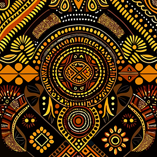 : Vector, African Pattern