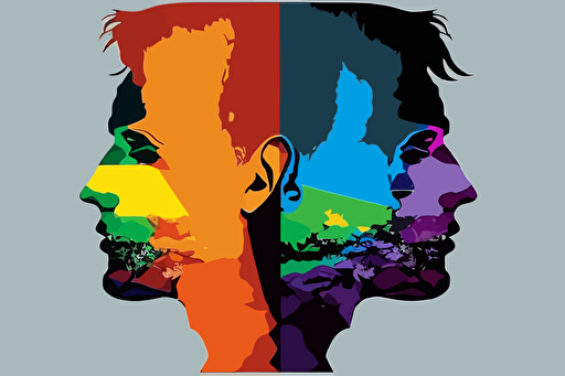 vector image Gay identity art.
