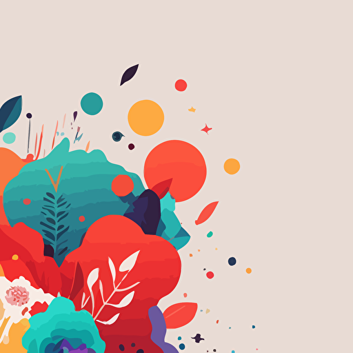 colorful flat vector of psychology