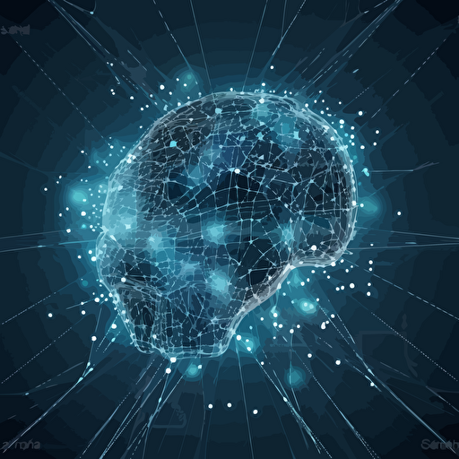 Neural network + artificial intelligence, vector