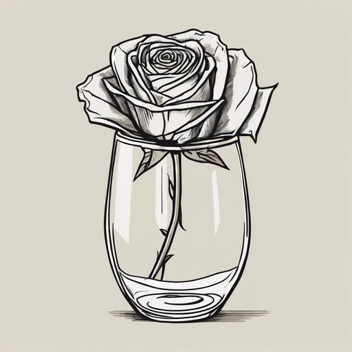 This category contains vector images of roses in different styles. You'll find roses from different species depicted in a variety of poses and environments. Whether it's a red rose, a white rose, or a pink rose, these images showcase the beauty and diversity of roses in art.