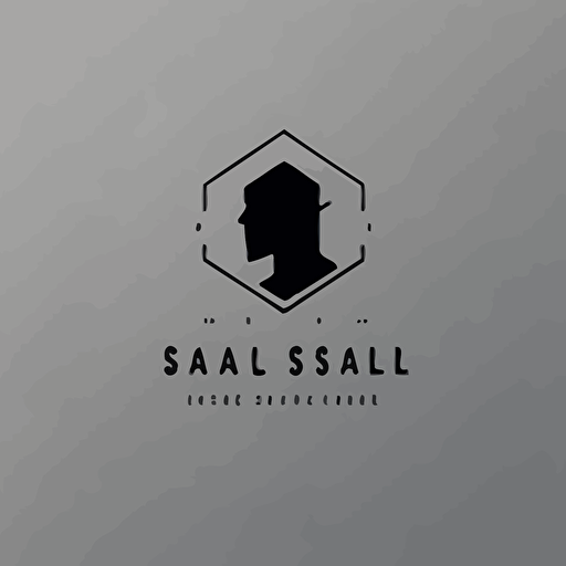 a simple minimal vector logo for a group of tech sales engineers