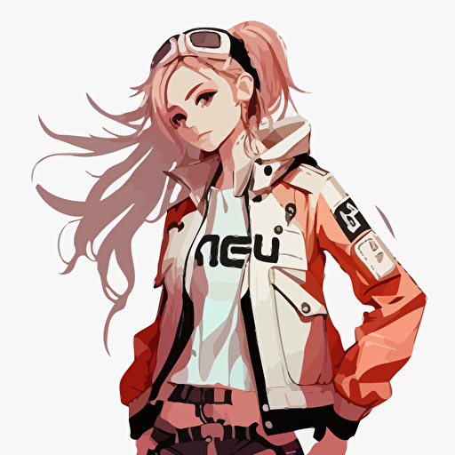 vector, logo, egirl,egirl outfit, png background