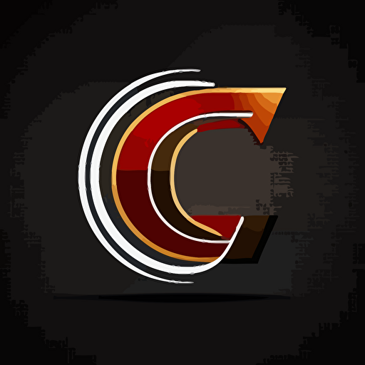 professional logos, lettermark of letter C&J, vector