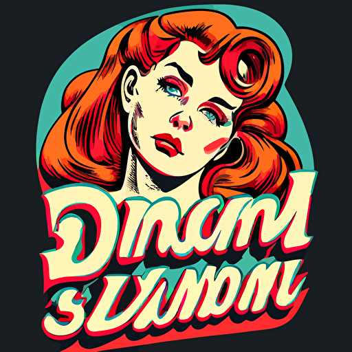 Vector logo of: So long Marianne. Chunky font