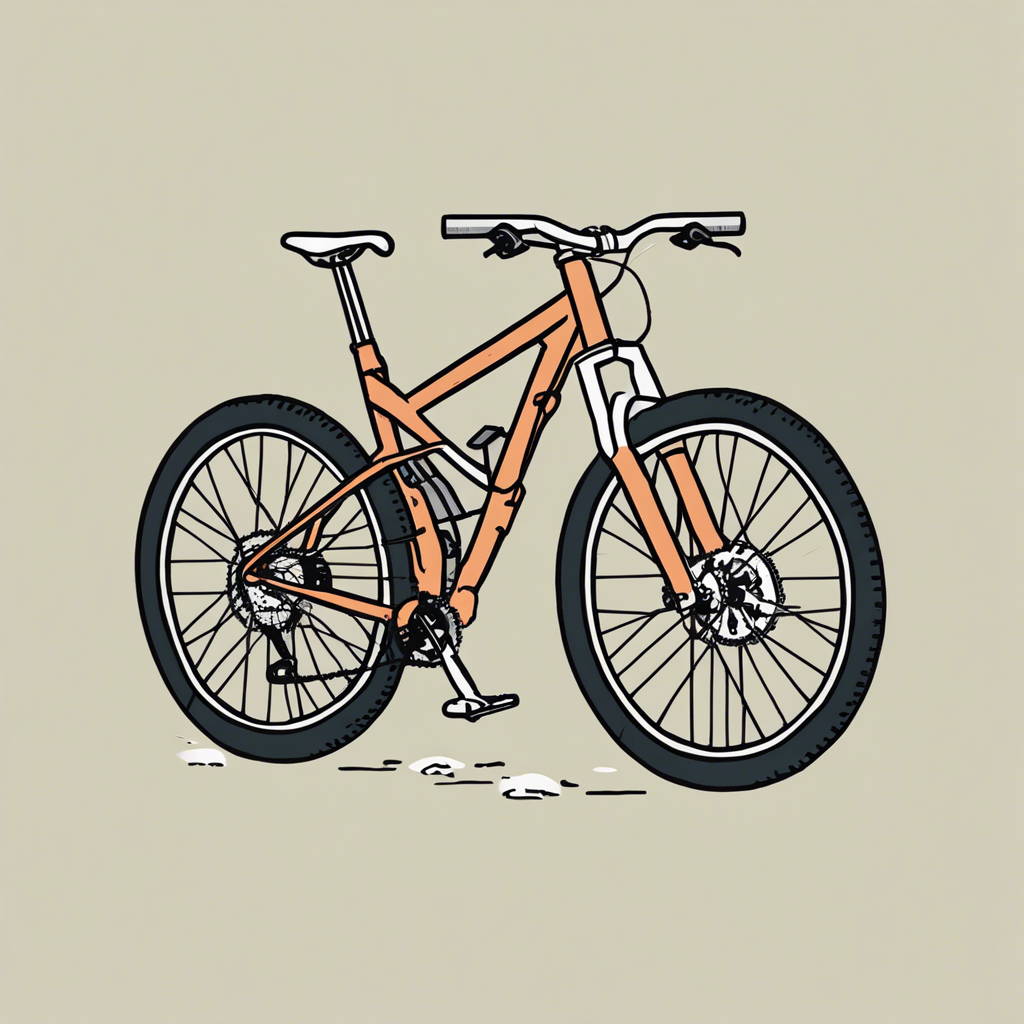 a mountain bike 