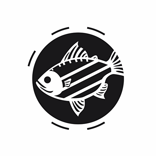 Simple minimalistic vector BASS logo on white background in Drum and Bass style