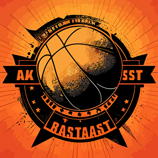 basketball extra pass, vector, logo