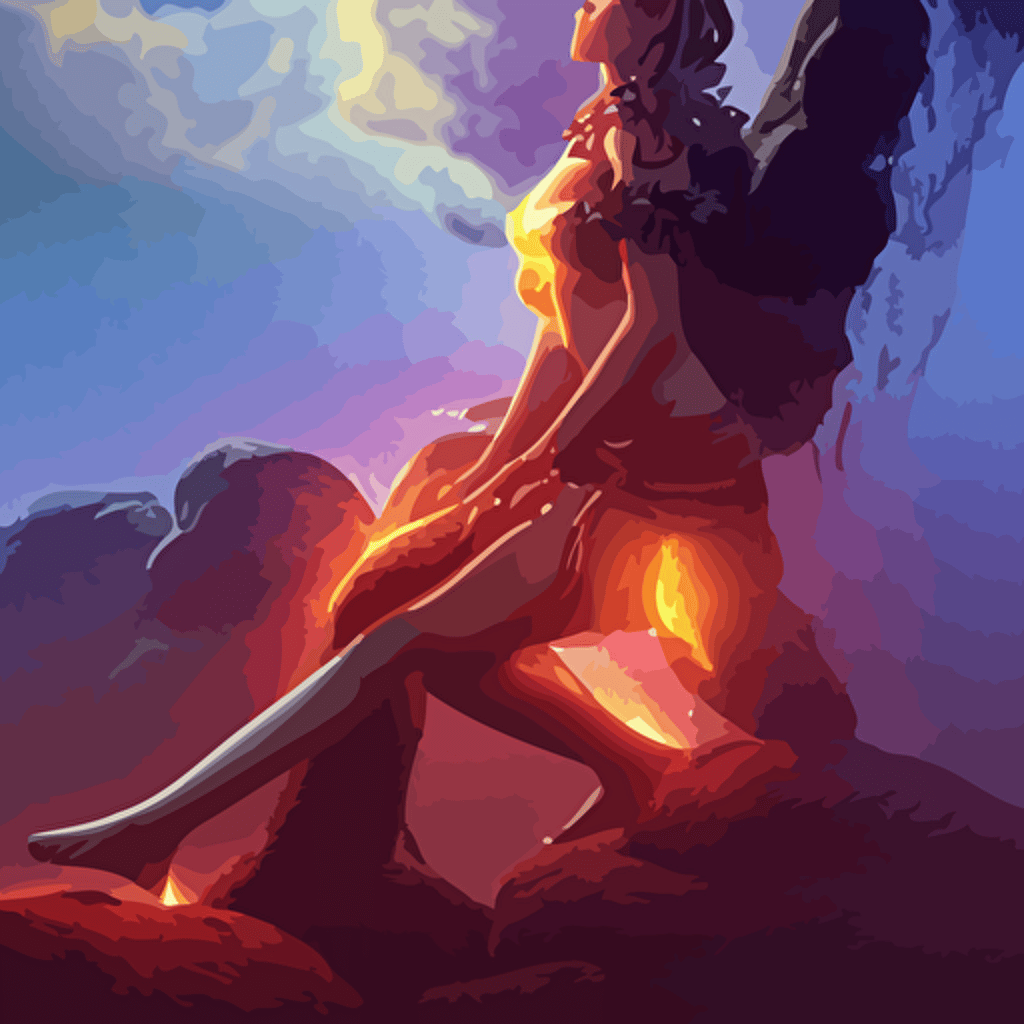 te fiti beautiful female lava fire goddess character character glory character natural relaxed pose dramatic lighting rim lights particles air smoke air fancy clouds highly detailed professional photo dynamic lights particles flying depth field trending artstation illustration hyper realistic vray caustics super detailed colorful accents cinematic shot dress lava flowing dress lava showcase cinematic lighting atmospheric realistic octane render highly detailed style craig mullins hd render 3d octane render unreal engine 5 redshift render cinema4d c4d rendered houdini blender render cycles render optix render povray vray cryengine luxcorerender mentalray render raylectron infini d render zbrush directx terragen autodesk 3ds max effects 4k uhd immense detail interdimensional lightning studio quality enhanced quality
