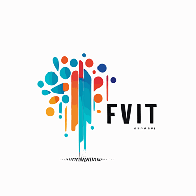 IT logo, simple logo, simple, vector style, simple shapes, grow up, groove up it, delicate, modern, solid white background, flat colors and shapes, programming logo, computer