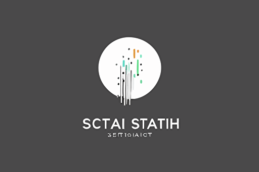 flat vector logo icon, SEO, data-stream, corporate business logo template design, minimalist, modern logo, minimalism