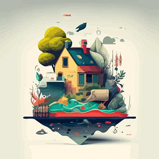 illustrations, site internet, vector design