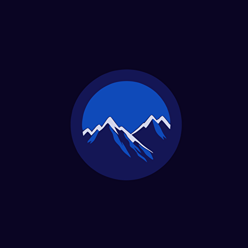 modern vector based logo named 'peak.'