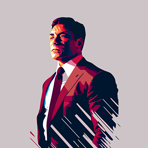 jordan belfort from the movie the wolf of a wallstreet ,money, minimal art , vector