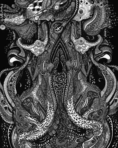 Paisley pattern inspired by Moroccan culture, creative, clean vector illustration, image for coloring, printable outlined art, outline only, super detailed, hyperrealist, minimalistic, ultra high definition, Digital painting,