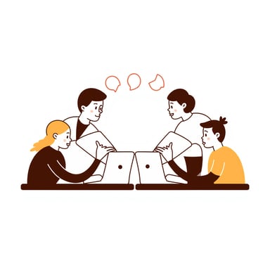 people working together to move 