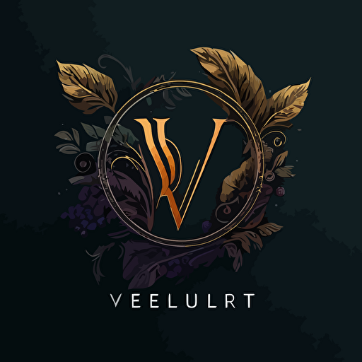 an elegant L monogram, Sans Serif, vector logo, symbolizing nutrition foods –v 5