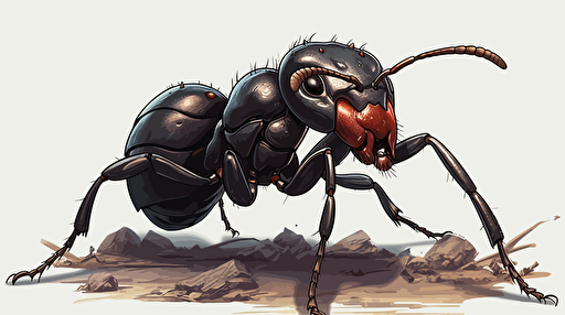 huge ant vector,