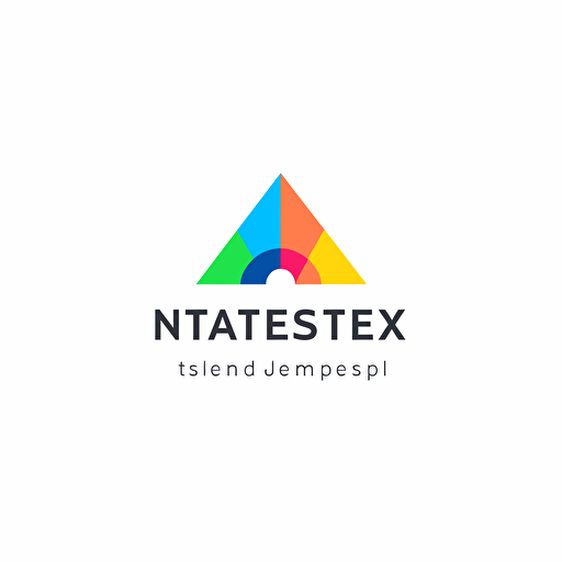 a simple vector modern logo for a software testing company