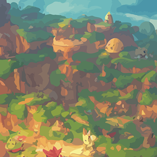 animation magic background game design miss pokemon dofus stylized fluffy painting overlay beeple raffaello sanzi chao teng zhao centered pixar dremwork artstation smooth sharp focus octane render 3d rim light