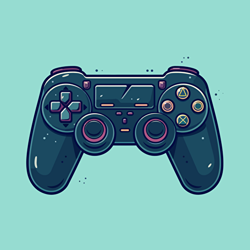 A vector of a gaming controller, svg