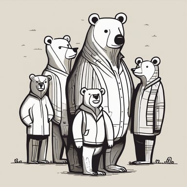 a family of bears