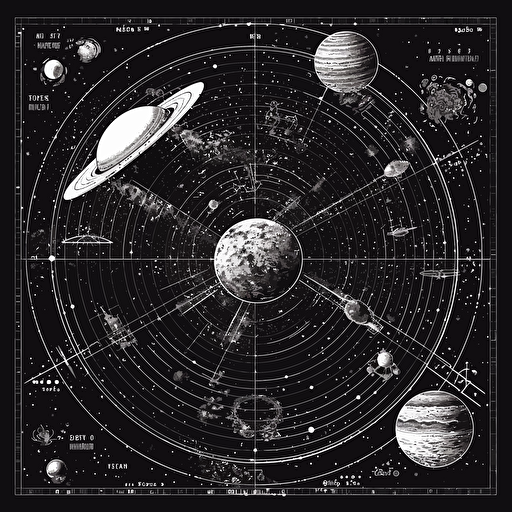 astronotun eldivenli elleri bir plağın üzerinde, sadece elleri görünüyor, 2d vector, siyah arkaplan