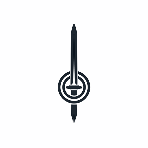vector image of simple star wars logo, lightsaber, minimal, simple