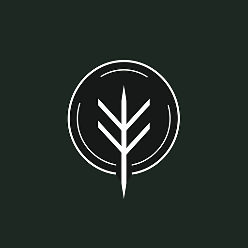 logo for arrows, Simple, minimalistic, Vector, sticker