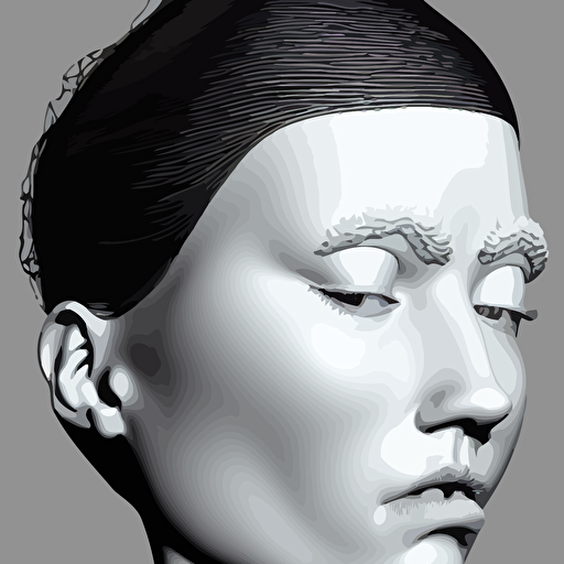 complex 3d render ultra detailed beautiful porcelain profile young woman face biomechanical cyborg 150 mm lens beautiful studio soft light rim light silver white gold red details magnolia big monochromatic lemon leaves stems roots fine foliage lace mesh wire alexander mcqueen high fashion haute couture art nouveau fashion embroidered intricate details hyper realistic ultra detailed mandelbrot fractal anatomical facial muscles cable wires microchip elegant octane render h r giger style black eyes plump lips volumetric lighting 8k post production trending artstation