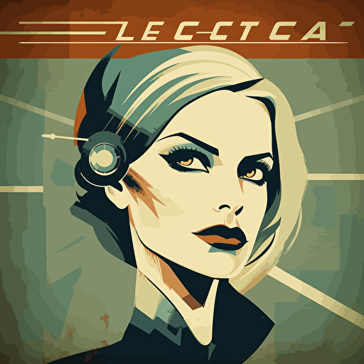 lockhead 10 electra vector art, minimalistic, retro poster, propaganda poster style