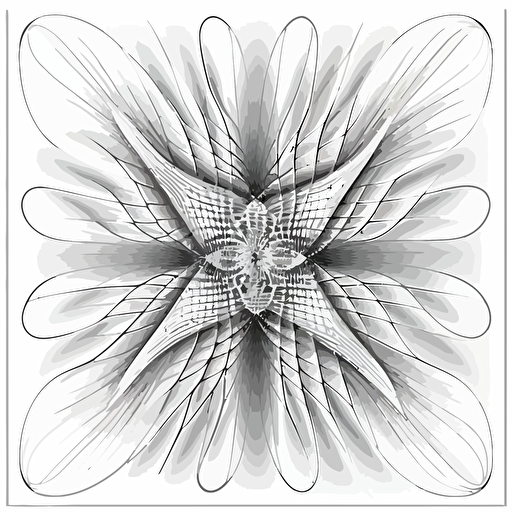 visualization of electromagnetism, vector, line, white background