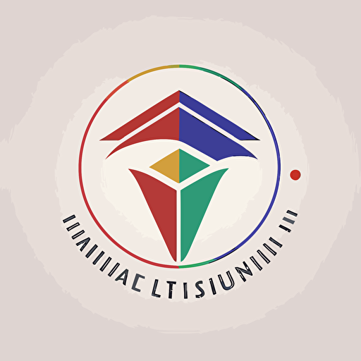 education institute logo, minimalistic, vector, simple, modern, abstract