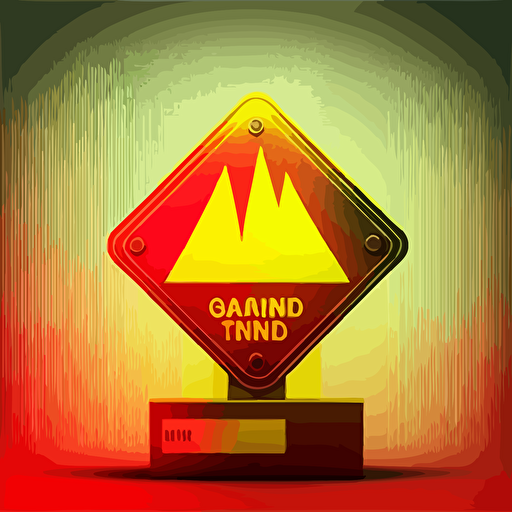 warning signal, danger, vector, illustration