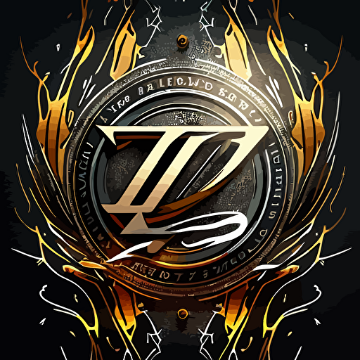 vectorize street drifting monogram and logo