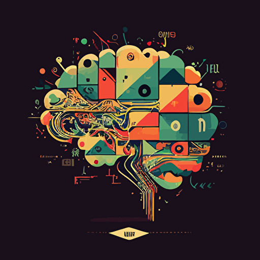 Smart Brain, Vector Illustration, Memory, Release