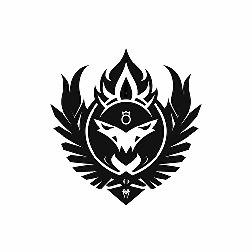 Eagle Shape, Crown, icon, simple, logo technique, comic vector illustration style, flat design, minimalist icon, flat, adobe illustrator, black and white, white background