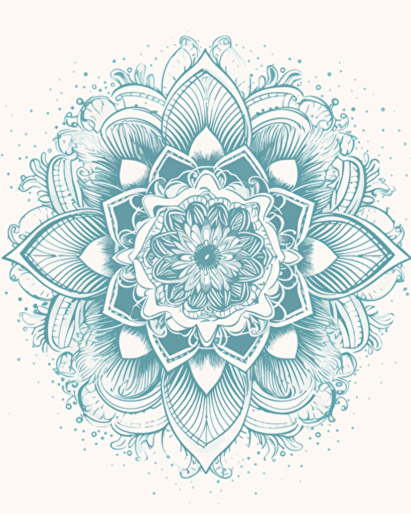mandala watermalon, minimalistic, retro aesthetics, vector image, sticker, pastel pantone colors, white background