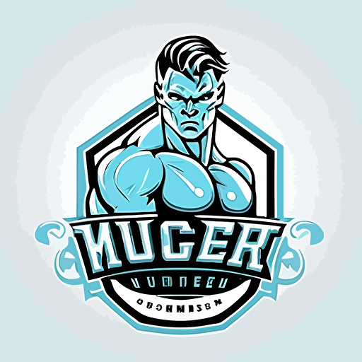 Muscler Ice Logo vector
