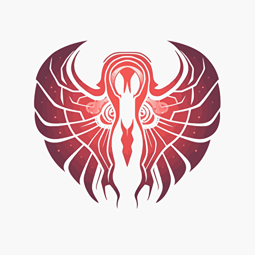 a vector logo of a human uterus