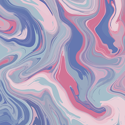 baby pink and blue vibration mixing paint, paint swirls, pastel colours, no border, vector