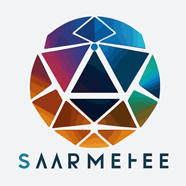 The "GameSphere" logo highlights an elegant, contemporary design featuring an abstract, geometric sphere constructed from a series of interconnected triangular shapes. The cool, gradient color scheme exudes modern charm and sophistication, while the minimalist design emphasizes the store's commitment to providing immersive and engaging gaming experiences. Designed as vector art and set against a white background, the logo reflects the perfect balance of simplicity and complexity in the gaming world.