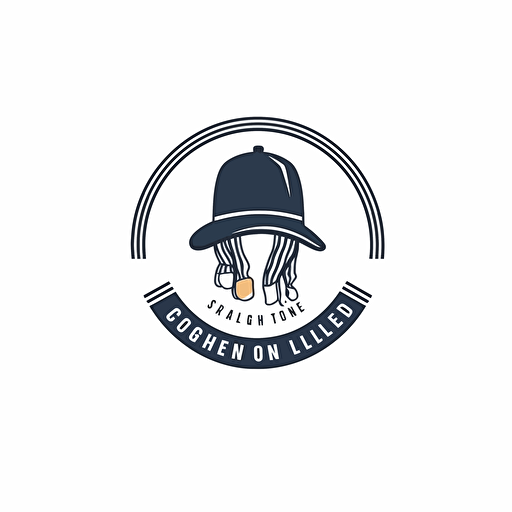 logo design for online cloth selling, minimal, vector logo, modern, isolated on white, creative