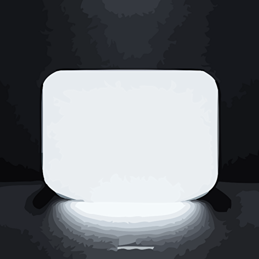ultra simplistic minimalistic and futuristic black logo representing company night light for cottage outdoor light vector