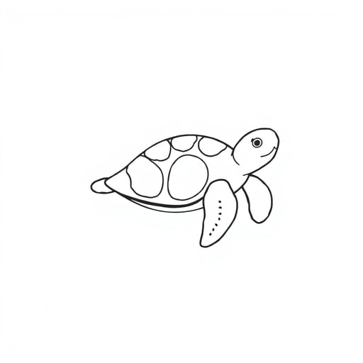 a sea turtle