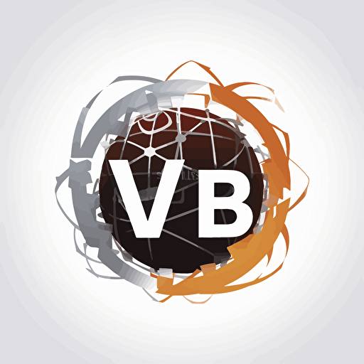 web3 and tech company logo named "W3b3" , vector logo, modern