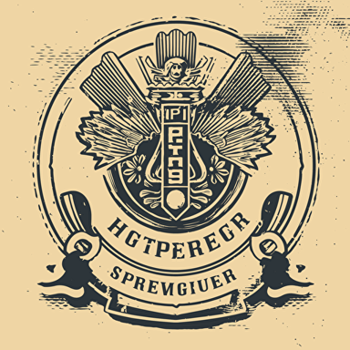 higher power crest vector style stamp of authenticity