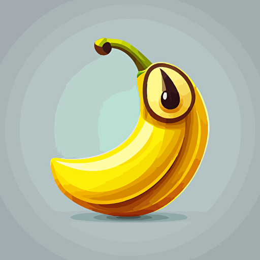 cartoon banana peal vector PNG