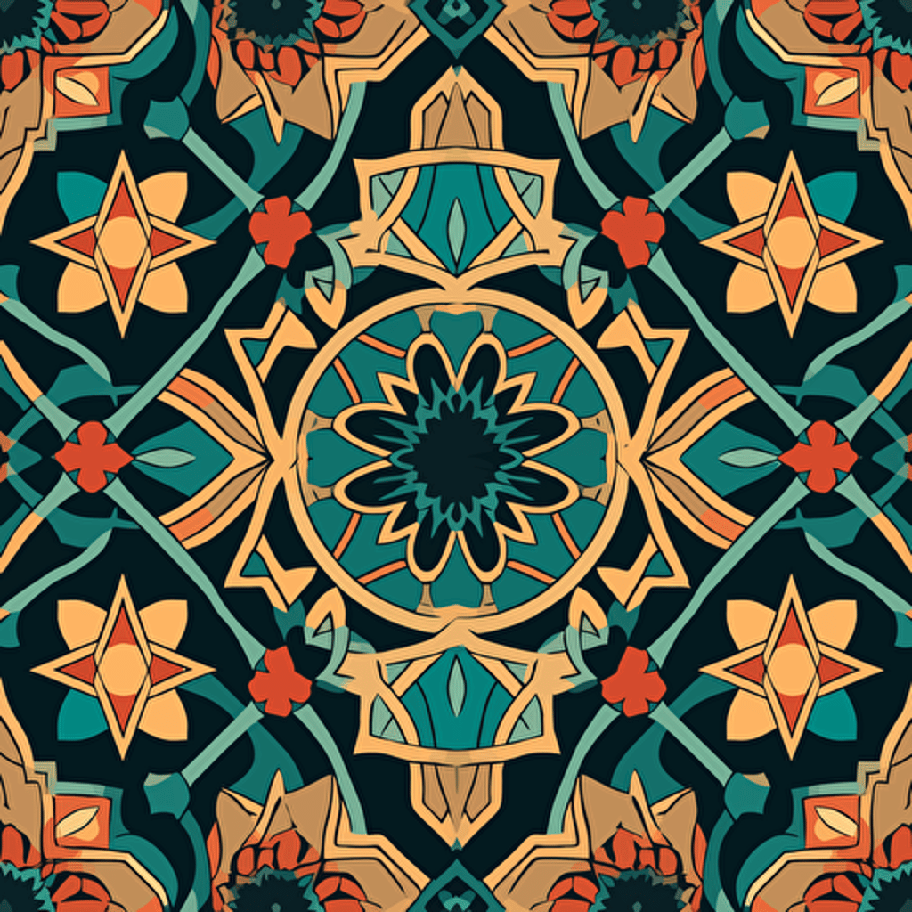 Moroccan vector pattern