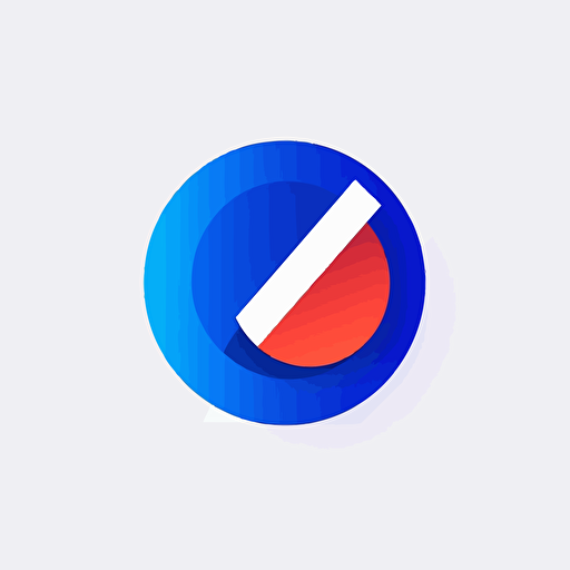 vector logo in circle check mark in circle detailed